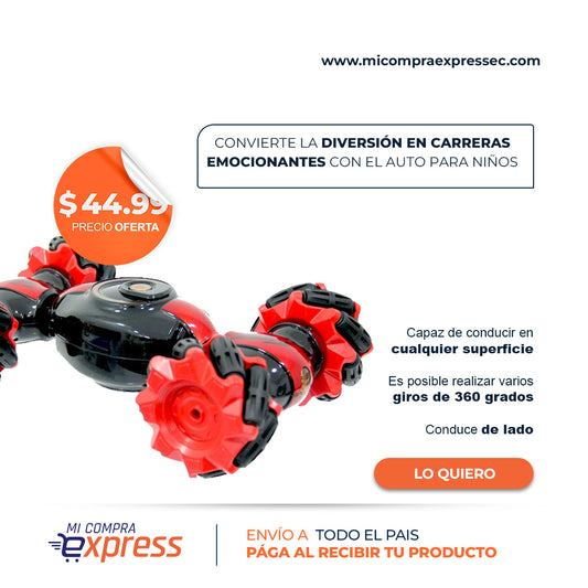 Carro Control Remoto 360 Speed Pioneer
