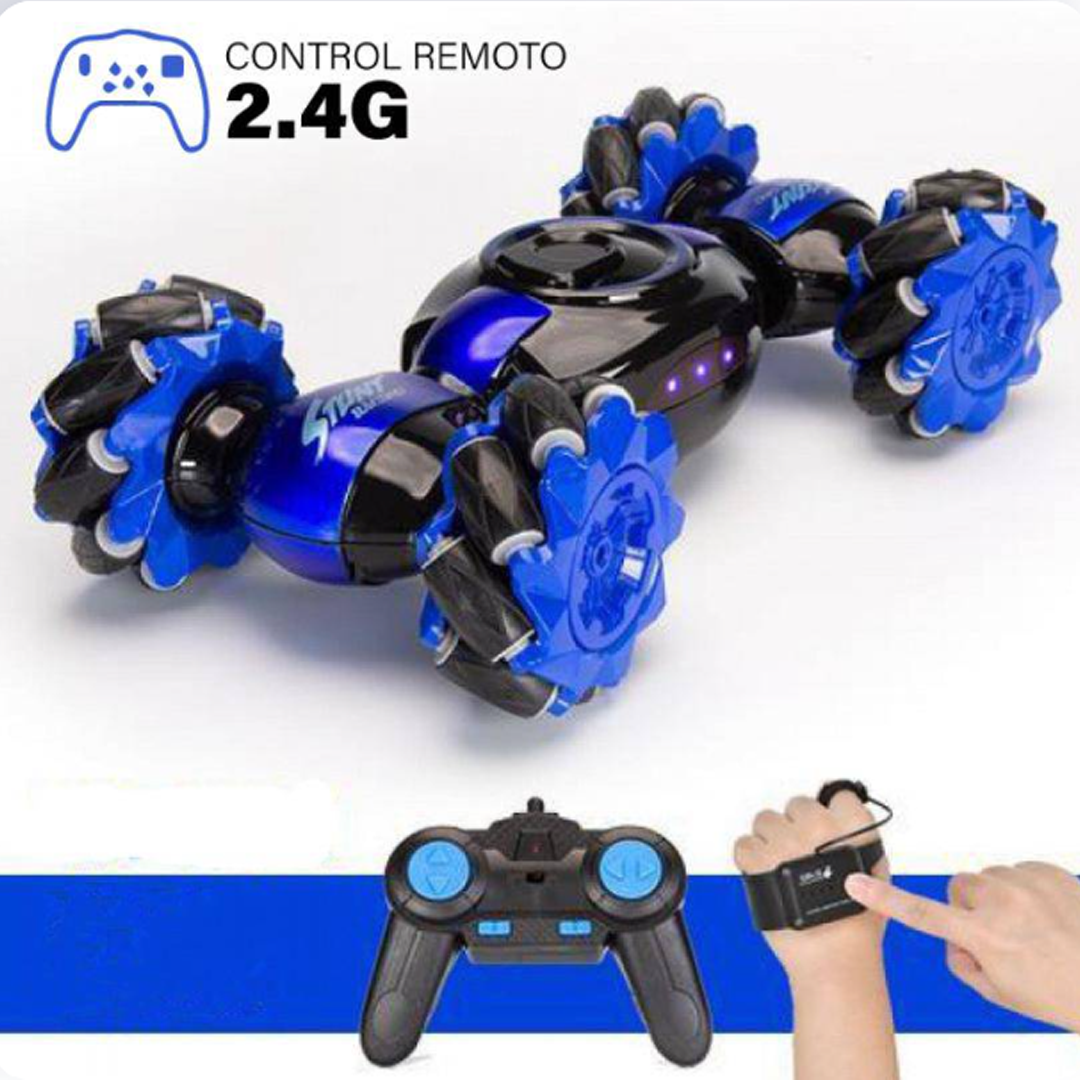 Coche de acrobacias a control remoto