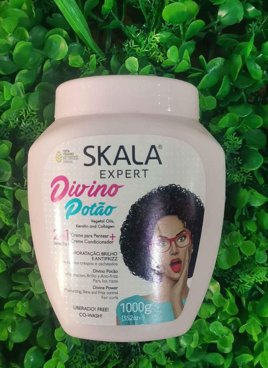 CREMA BRASILENIA PARA CABELLO LACIO ONDULADO CRESPO