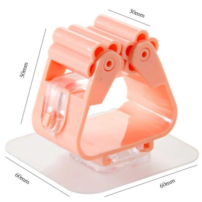 Set 4 Soporte de Pared para Trapeador Escoba