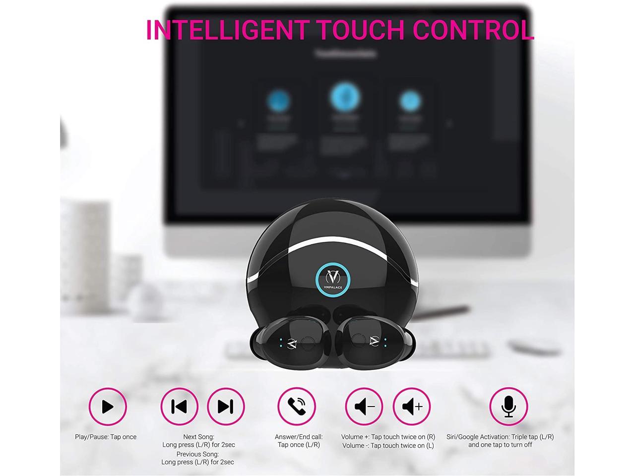 AUDÍFONOS INALÁMBRICOS VERDADEROS PARA IPHONE Y ANDROID